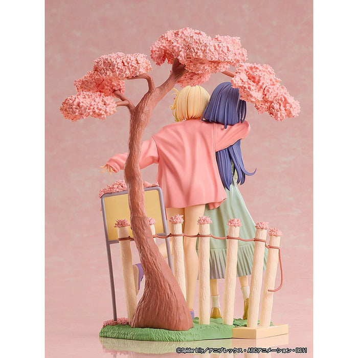 Precomanda Set 2 Figurine Lycoris Recoil PVC - Chisato Nishikigi & Takina Inoue Spring Ver. 25 cm