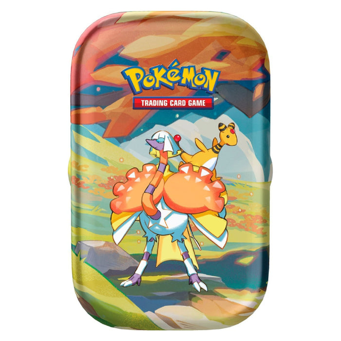 Pokemon TCG - Vibrant Paldea Mini Tin - Espathra & Ampharos DETERIORAT