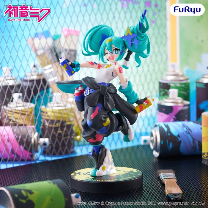 Figurina Hatsune Miku Muchute PVC - Paint Girl Another Color Ver. 23 cm