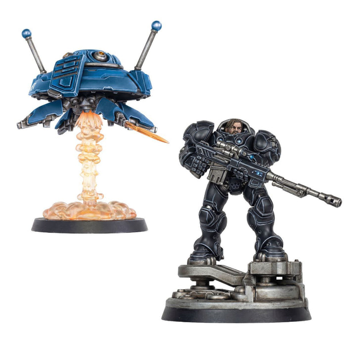 Precomanda StarCraft The Miniatures Game - Jim Raynor (Raynor's Raiders) - Terran - Hero Expansion Set