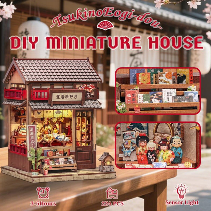 Set de Constructie CuteBee - Miniature House - Tsukino Eogi-dou
