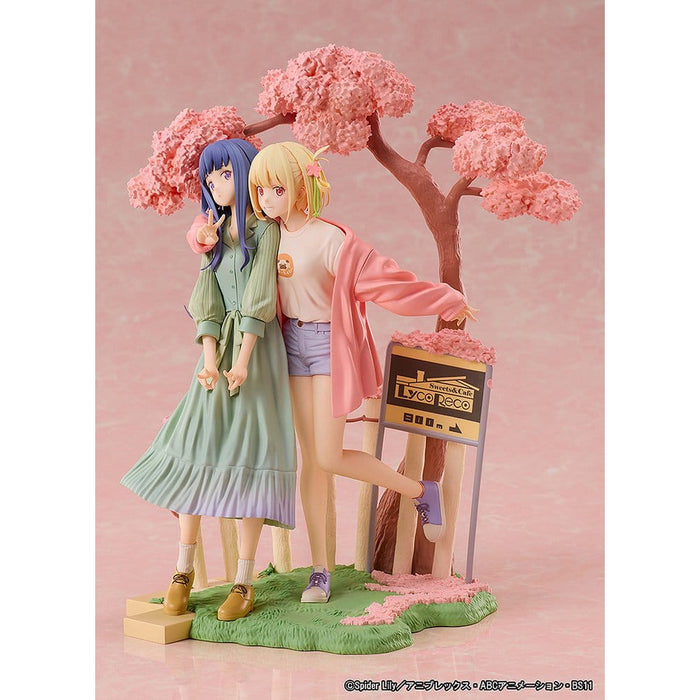 Precomanda Set 2 Figurine Lycoris Recoil PVC - Chisato Nishikigi & Takina Inoue Spring Ver. 25 cm