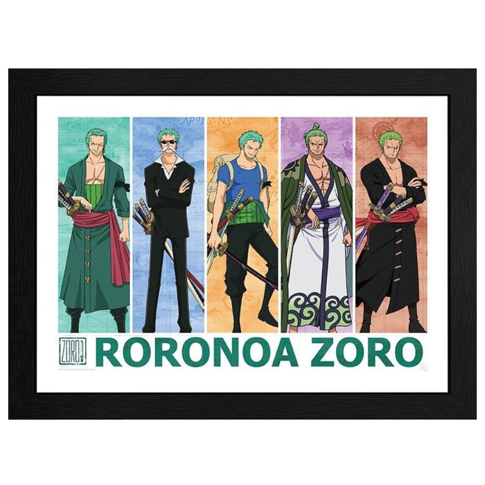 Poster cu Rama One Piece - Pirate Hunter Zoro (30x40)