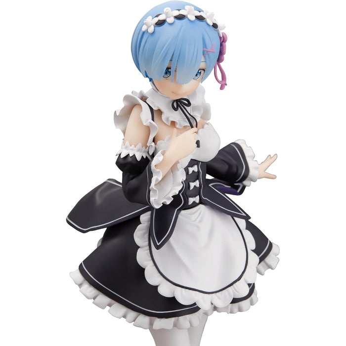 Figurina Re:ZERO -Starting Life in Another World - Banpresto Glitter & Glamours - Rem (Maid)