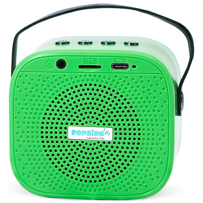 Boxa portabila OTL Technologies - Minecraft PopSing Karaoke Speaker & Microphone, verde