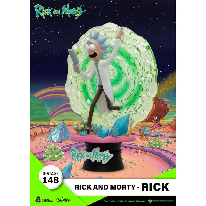 Figurina Rick & Morty D-Stage PVC Diorama Rick 14 cm