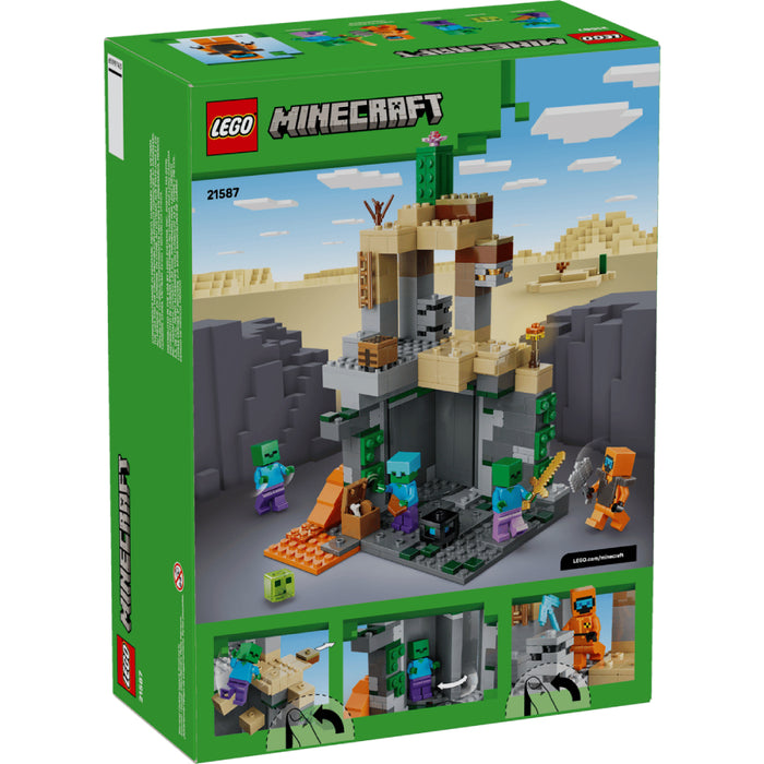 Lego Minecraft - Temnita cu zombi (21587)