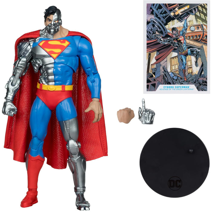 Figurina Articulata DC Multiverse 7in Cyborg Superman (Return of Superman)
