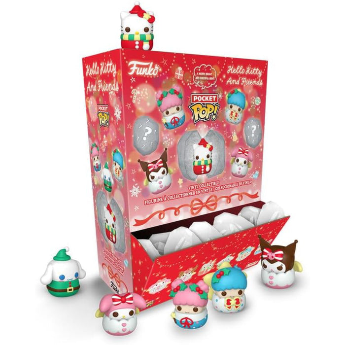 Figurina Pocket POP! Sanrio Hello Kitty - Snowballs 4 cm
