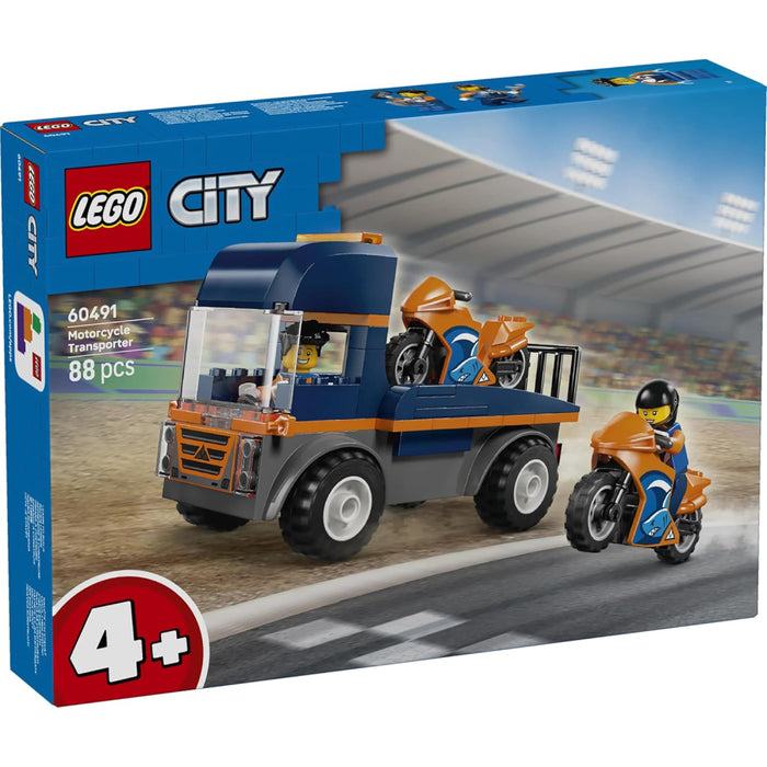 Lego City - Transportor de motociclete 60491