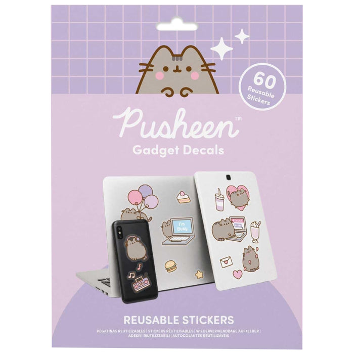 Stickere Reutilizabile pentru Gadget-uri Pusheen Moments