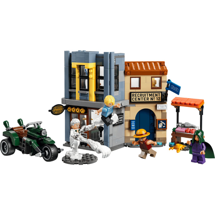 Lego One Piece - Infruntare cu capitanul Smoker (75642)