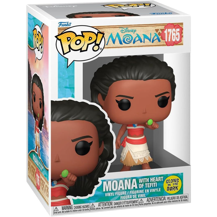 Figurina Funko POP! & Buddy Moana - Moana with Heart of Te Fiti (GW)