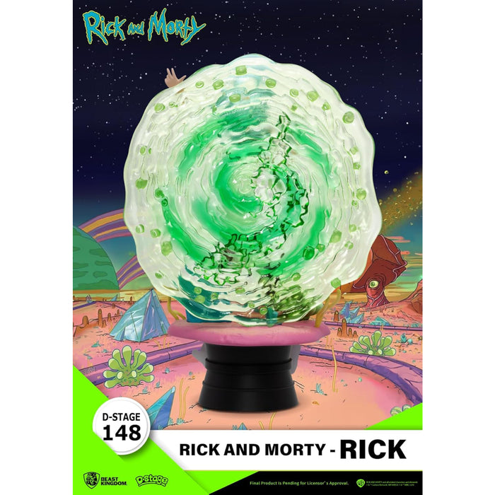 Figurina Rick & Morty D-Stage PVC Diorama Rick 14 cm