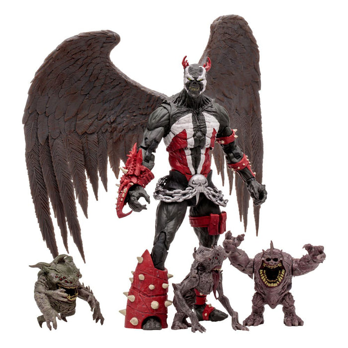 Figurina Articulata Spawn Megafig - King Spawn with Wings and Minions 30 cm