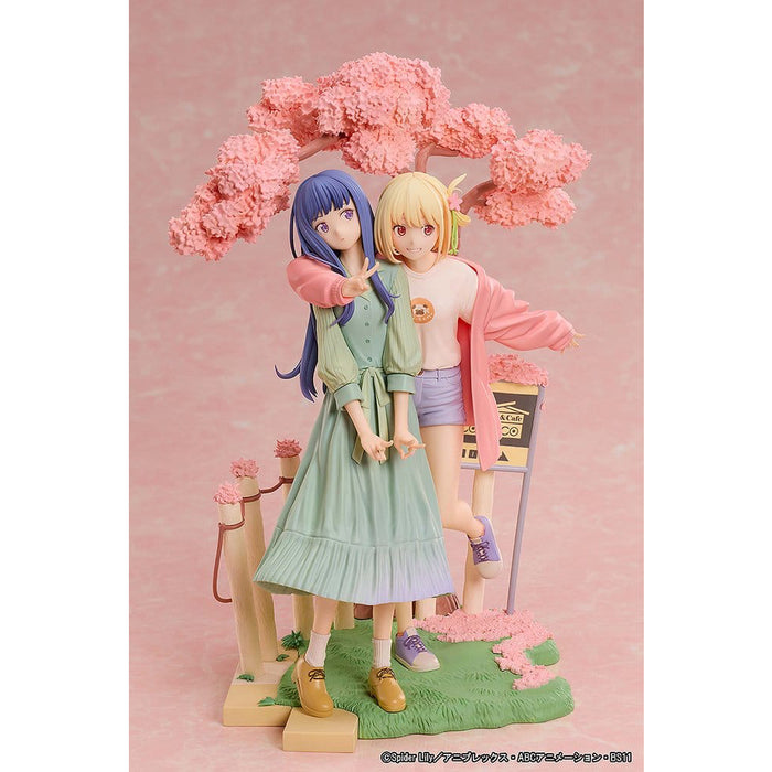 Precomanda Set 2 Figurine Lycoris Recoil PVC - Chisato Nishikigi & Takina Inoue Spring Ver. 25 cm