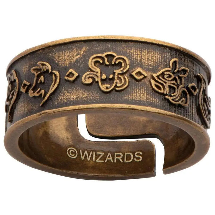 Replica Dungeons & Dragons Spells Adjustable Ring Set