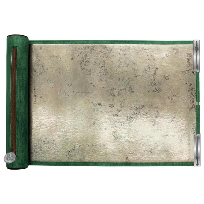 UP - Artifacts Across Eternities Drizzt & the Forgotten Realms Premium Dice Scroll Map for D&D