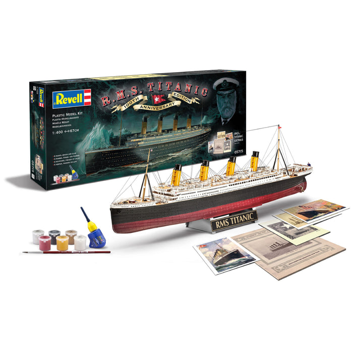 Coffret cadeau 05715 - R.M.S. Titanic - Édition du 100e anniversaire (1:400) - GiftSet Coffret cadeau 05715 - R.M.S. Titanic - Édition du 100e anniversaire (1:400) - GiftSet