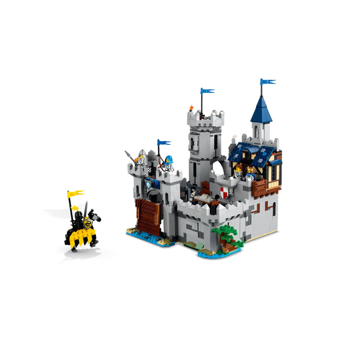 Lego Creator 3in1 - Castel medieval cu cai si cavaleri (31168)