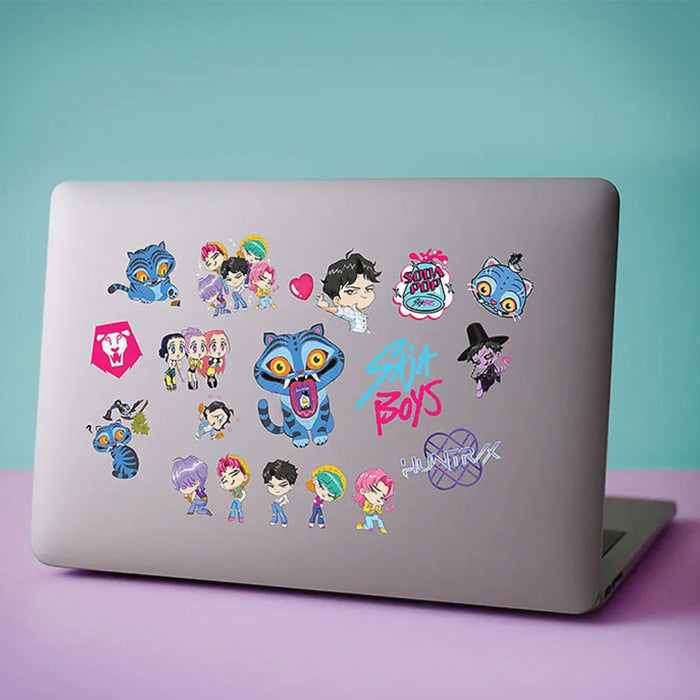 Stickere pentru Gadget-uri KPop Demon Hunters