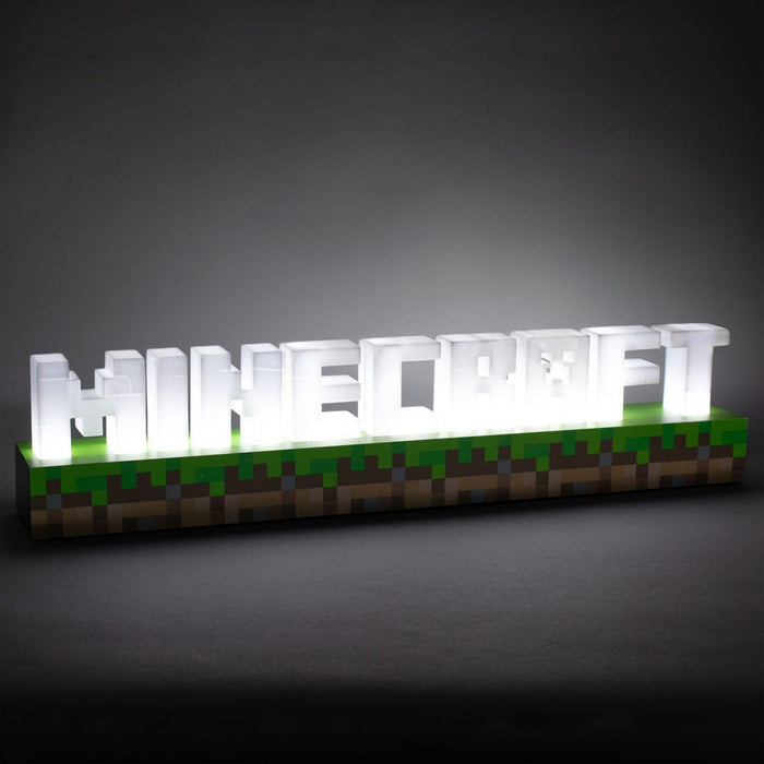 Lampa Minecraft - Logo 41 cm