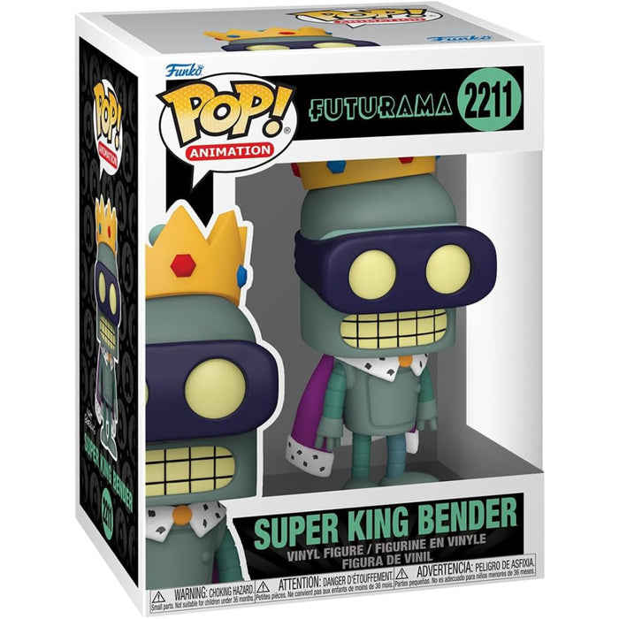 Figurina Funko Pop Animation Futurama - Super King Bender