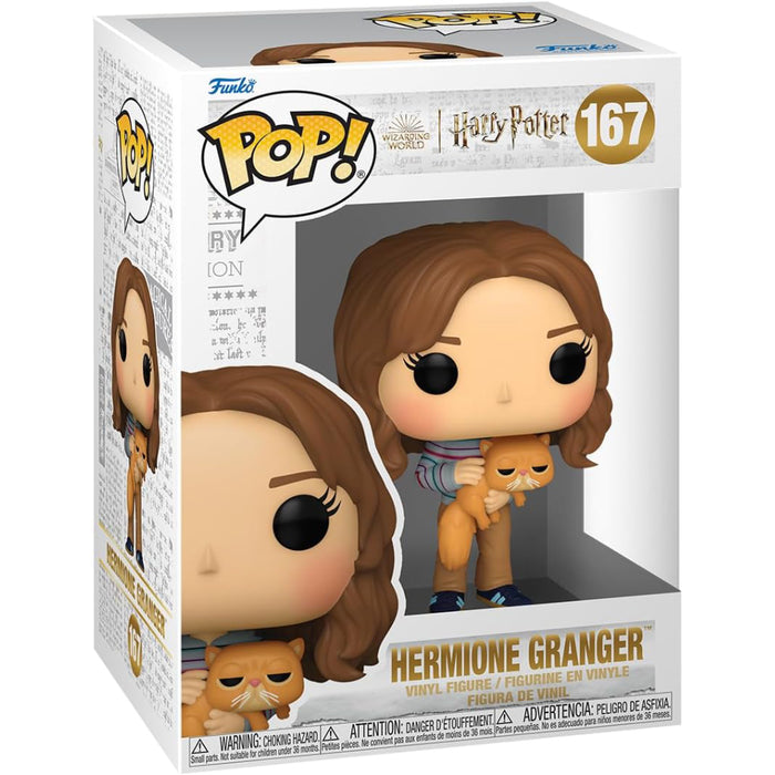 Figurina Funko POP! Harry Potter - Hermione with Crookshanks