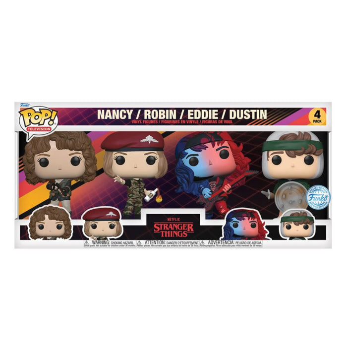 Set 4 Figurine Funko POP! TV Stranger Things S4 (EMEA) 9 cm