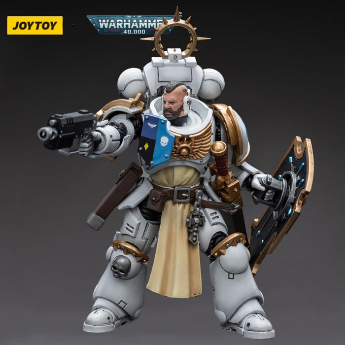 Figurina Articulata Warhammer 40k 1/18 White Consuls Bladeguard Veteran 12 cm