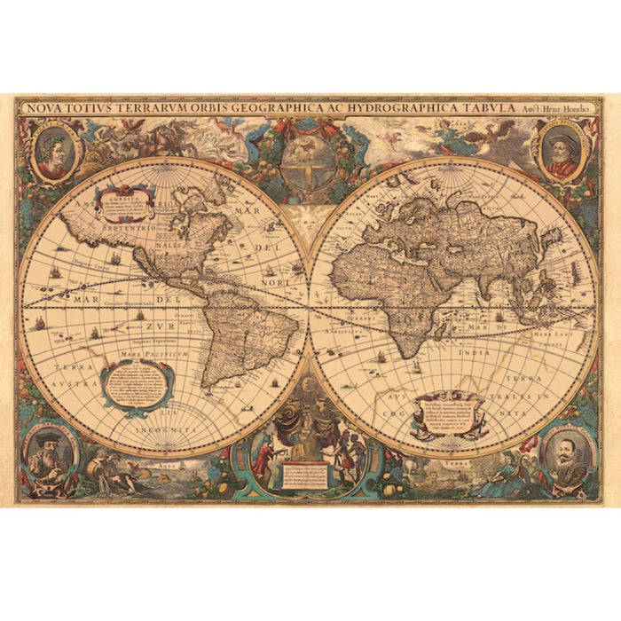 Puzzle Harta antica a lumii 5000 piese