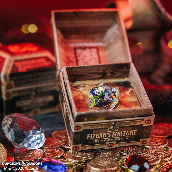 Zar Dungeons & Dragons Blind Mystery Box - Fizban's Treasure d20 25 mm