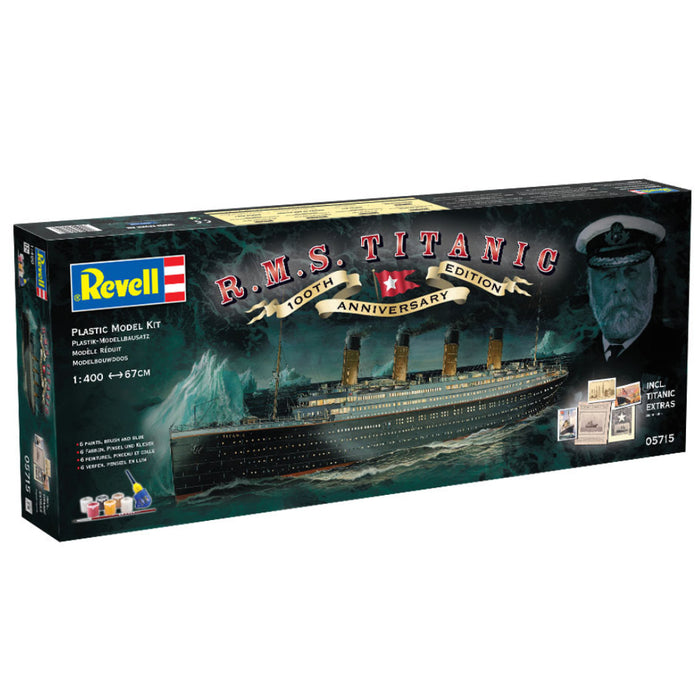 Set de Constructie Titanic 1/400 R.M.S. Titanic 100th Anniversary Edition 67 cm DETERIORAT