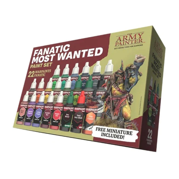 The Army Painter - Warpaints Fanatic - Most Wanted Paint Set