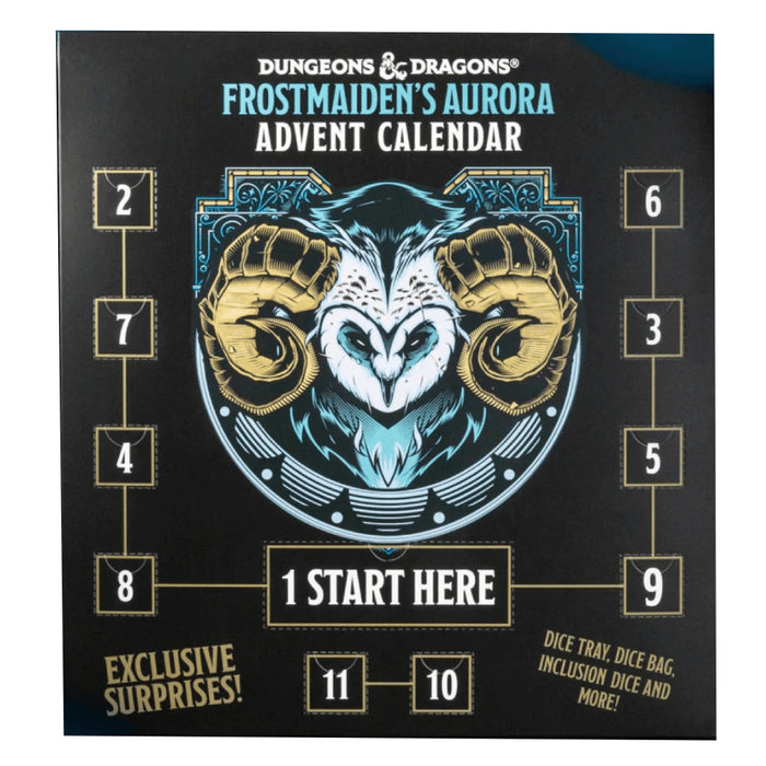 Calendar Advent Dungeons and Dragons - Frostmaiden's Aurora Holiday