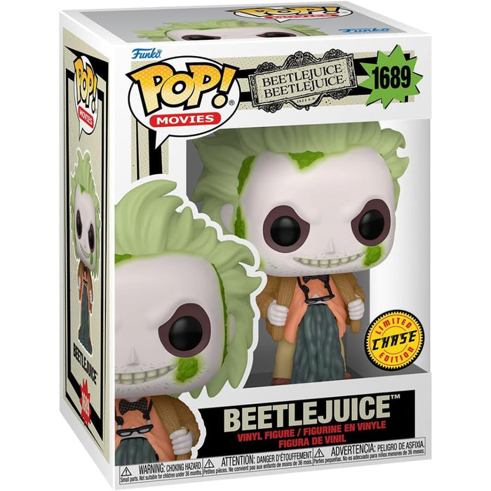 Figurina Funko Pop Movies Beetlejuice 2 - Beetlejuice (CHASE)