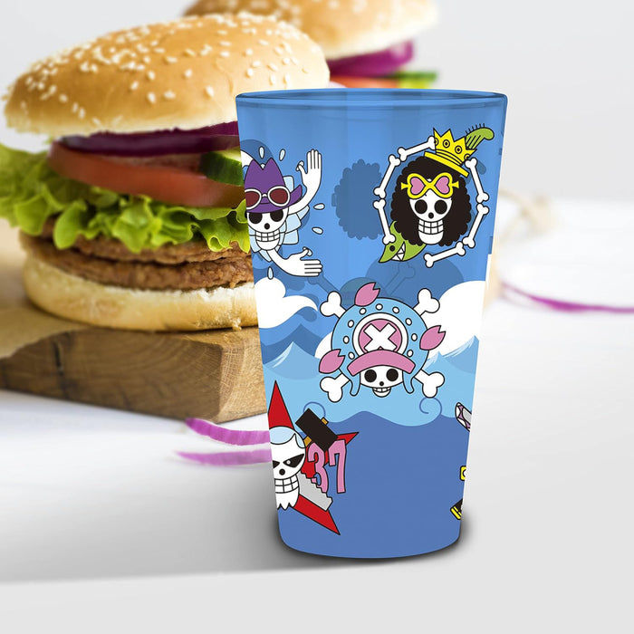 Pahar Mare One Piece - 400ml - Skulls