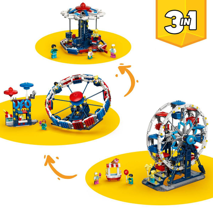 Lego Creator 3 in 1 - Roata Ferris emblematica (31389)