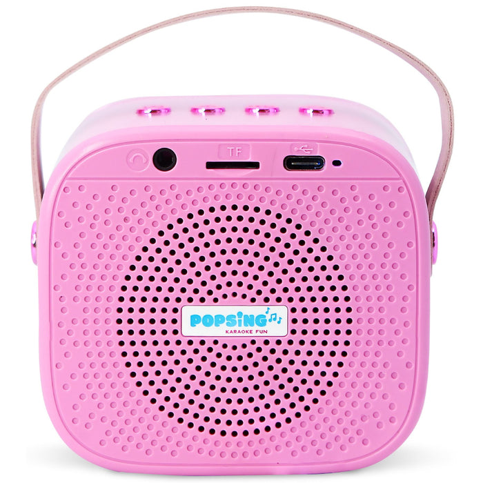 Boxa portabila OTL Technologies - Peppa Pig PopSing Karaoke Speaker & Microphone, roz
