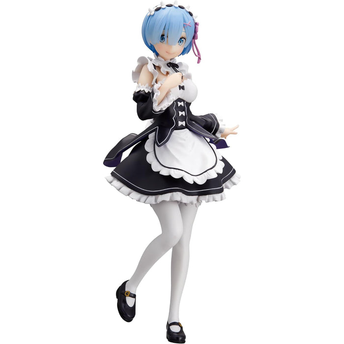 Figurina Re:ZERO -Starting Life in Another World - Banpresto Glitter & Glamours - Rem (Maid)