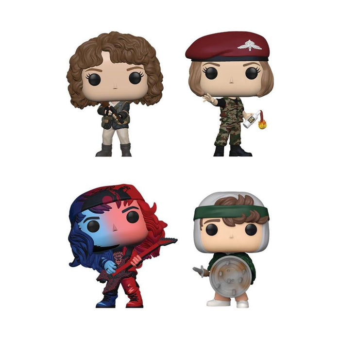 Set 4 Figurine Funko POP! TV Stranger Things S4 (EMEA) 9 cm