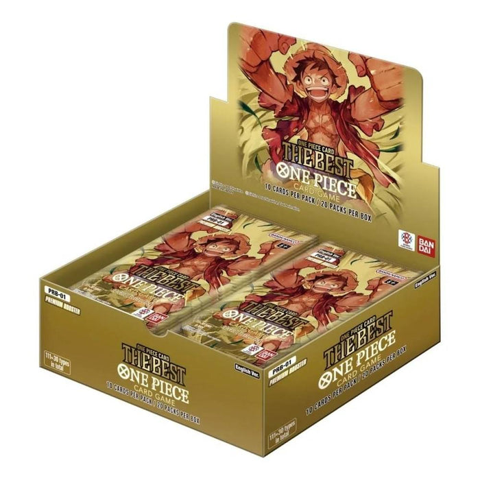 One Piece Card Game - PRB-01 Premium Booster Display