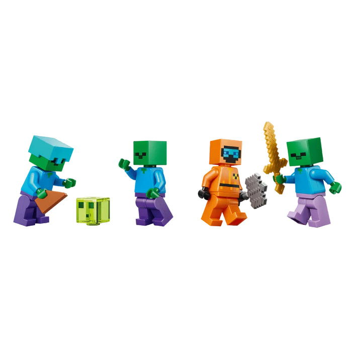 Lego Minecraft - Temnita cu zombi (21587)
