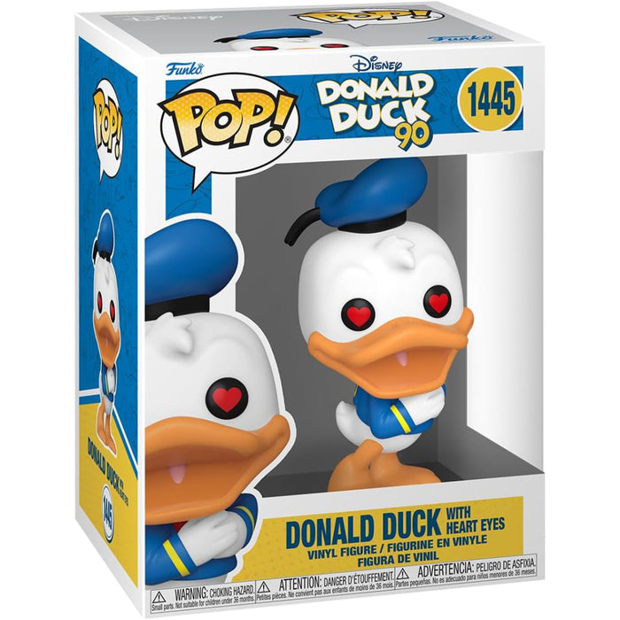 Figurina Funko Pop Disney Donald Duck 90th - Donald Duck (heart eyes)