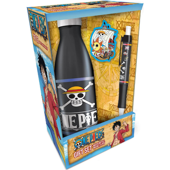 Set Cadou One Piece - Sticla, Magnet si Pix