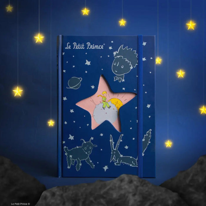 Notebook Hardcover The Little Prince - Starry Night Constellations