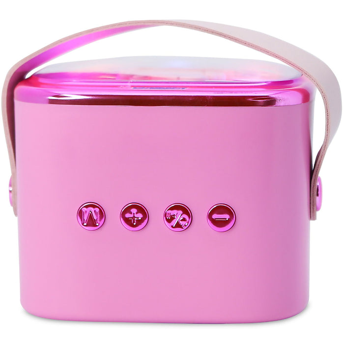 Boxa portabila OTL Technologies - Peppa Pig PopSing Karaoke Speaker & Microphone, roz