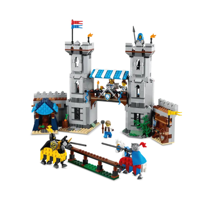 Lego Creator 3in1 - Castel medieval cu cai si cavaleri (31168)