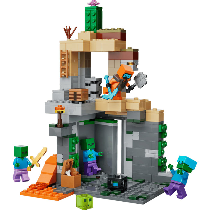 Lego Minecraft - Temnita cu zombi (21587)