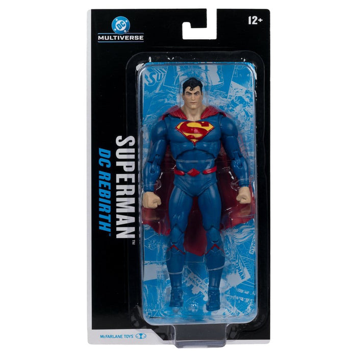 Figurina Articulata DC Multiverse - Superman (Rebirth) (Blister Card) 18 cm